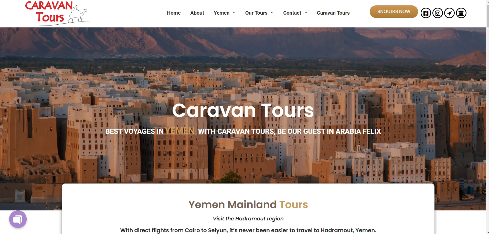 caravan-safari-website